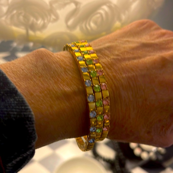 Set of Three stackable Joan Rivers Bracelets NEW - Picture 1 of 2